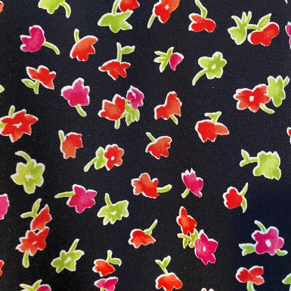 LESLIE FAY Sportswear Florel Boho Womens Skirt Size 10 - Picture 4 of 9